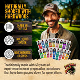 Buffalo Bob's Exotic Game Jerky & Meat Snacks - Best 20 Piece Variety Gift Pack