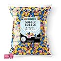 Dubble Bubble Gum Original Flavor, 2LB - Bulk Pink Individually Wrapped Double BubbleGum - By Dr. Variety