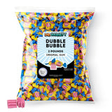 Dubble Bubble Gum Original Flavor, 2LB - Bulk Pink Individually Wrapped Double BubbleGum - By Dr. Variety