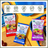 Nature's Garden Organic Trail Mix Snack, Multi Pack 1.2 oz - Pack of 24 (Total 28.8 oz)