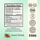 Chef K, Inc. | Authentic Jamaican SorrelHibiscus | Natural & Healthy 16 oz | 6 Pack
