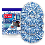 O-Cedar RinseClean Spin Mop Microfiber Refill, 1 CT (Pack of 3)