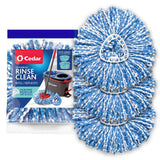 O-Cedar RinseClean Spin Mop Microfiber Refill, 1 CT (Pack of 3)