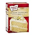 Ducan Hines, Signature, Lemon Supreme Cake Mix, 16.5oz Box (Pack of 4)