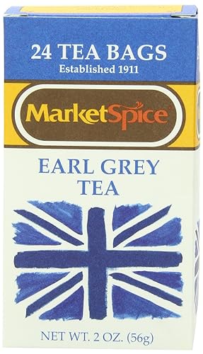 MarketSpice Tea Bag, Earl Grey, 24-Count (Pack of 3)