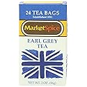MarketSpice Tea Bag, Earl Grey, 24-Count (Pack of 3)