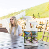 Amazing Patio Furniture Cleaner - Natural Enzyme Easily Remove Dirt, Bird Droppings, Food and Mildew Stains and More from Your Outdoor and Patio