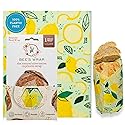 Bee's Wrap - Limited Edition - Beeswax Wraps for Bread - Beeswax Bread Wrap for Sourdough & Bread Storage - Plastic Free Made in USA Reusable Natural