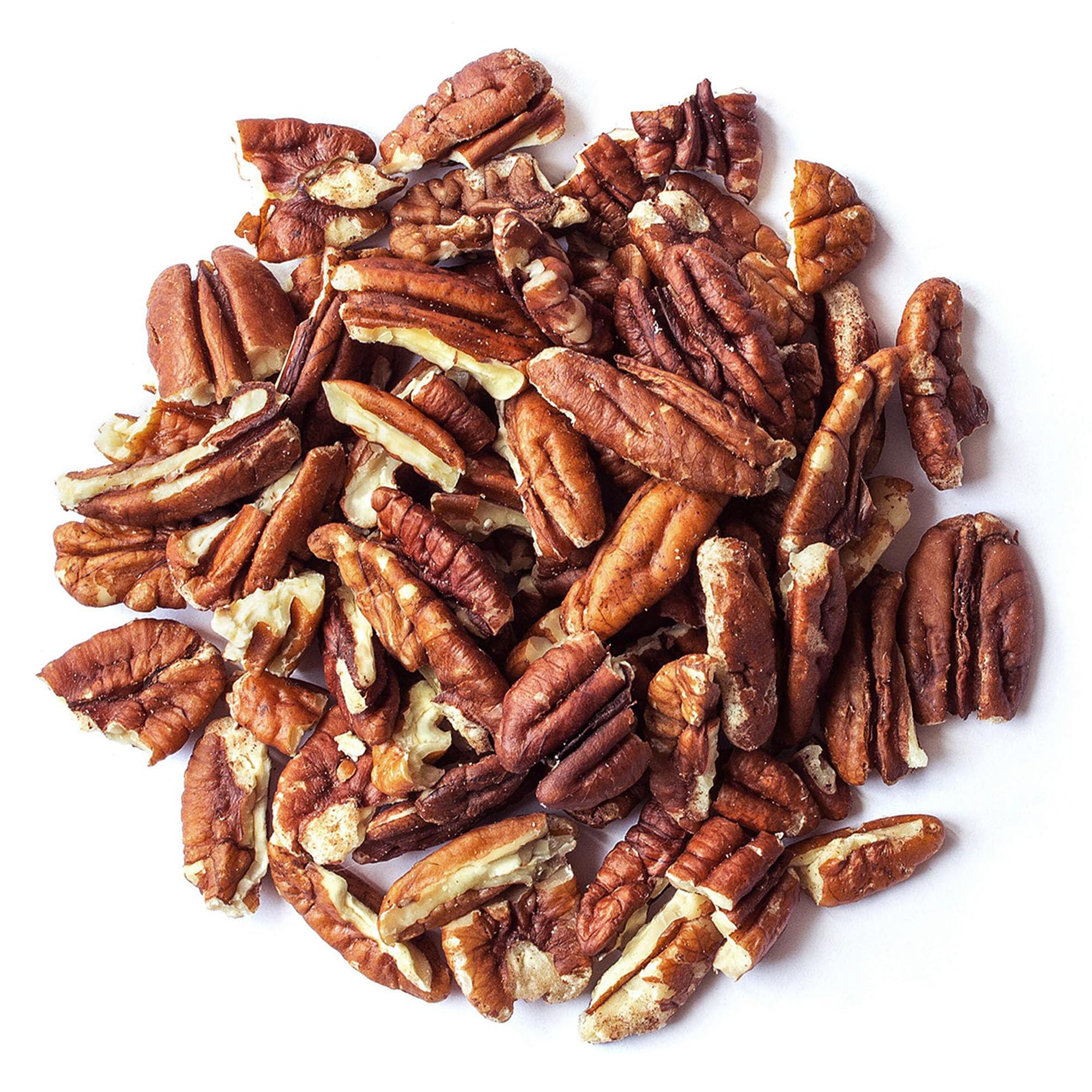 Food to Live Dry Roasted Pecan Pieces, 8 Ounces - Rich in Flavor and Crunch, Oven Roasted, No Oil Added, Unsalted, Perfect for Cooking, Baking