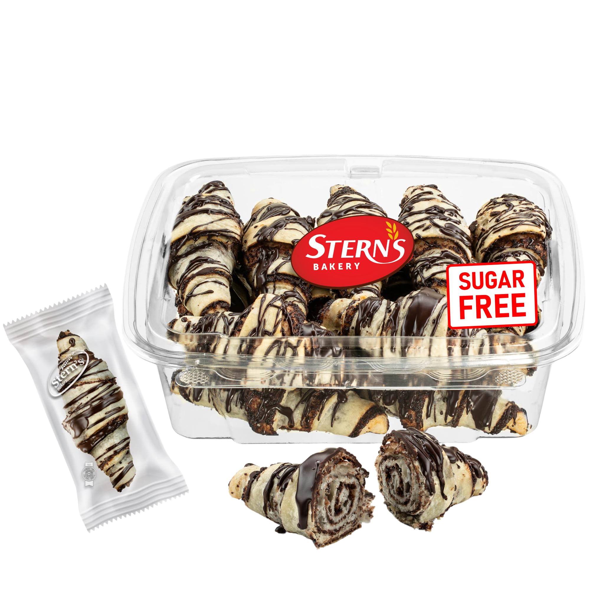 Sugar Free Pastries | Chocolate Croissant Chocolate Babka Bread | Breakfast Pastry | Dairy & Nut Free | Preservative Free | Unique for Holidays