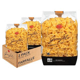 Garofalo - Premium Durum Wheat Semolina Farfalle Pasta, Italian Made, Bronze-Drawn, Al-Dente, One-Ingredient Pasta (2 pack)