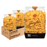 Garofalo - Premium Durum Wheat Semolina Farfalle Pasta, Italian Made, Bronze-Drawn, Al-Dente, One-Ingredient Pasta (2 pack)