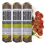 Coro Uncured Finocchiona Artisan Salami Sticks - 5oz (Pack of 3)
