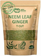 Neem Leaves Tea with Ginger 8 oz, Boost Immunity, Aid in Digestion, Caffeine Free, One Tea with Multiple Benefits (Pack of 1)