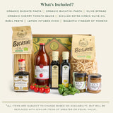 Mercato di Bellina Ultimate Italian Experience Gourmet Gift Basket - Luxurious Italian Gift Basket - All Natural, Made in Italy, Vegan. Ideal Present