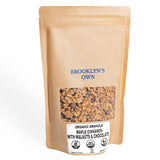 Brooklyn's Own Organic Granola Maple Cinnamon & Chocolate With Walnut Breakfast Cereal - Gluten-Free Healthy Snacks - 12 Ounce Resealable Eco-Friendly