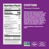 Milton's Craft Bakers Gourmet Crackers Variety Bundle (Multi-Grain, Everything, Crispy Sea Salt) - Non-GMO Project Verified, All Natural Ingredients