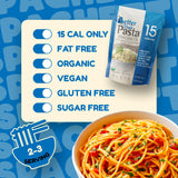 Better Than Pasta Organic Shirataki Spaghetti - USDA Organic, Zero Net Carbs, Keto & Diabetic Friendly, Gluten-Free, Low-Calorie, Plant-Based