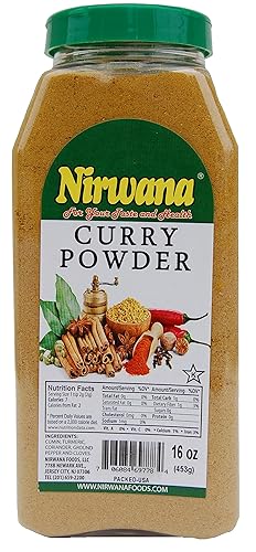 Premium Curry Powder - Gluten-Free, Vegan, and Non-GMO - Perfect for Cooking with Chicken, Shrimp, Tofu, and Vegetables - Adds Flavor to Soups