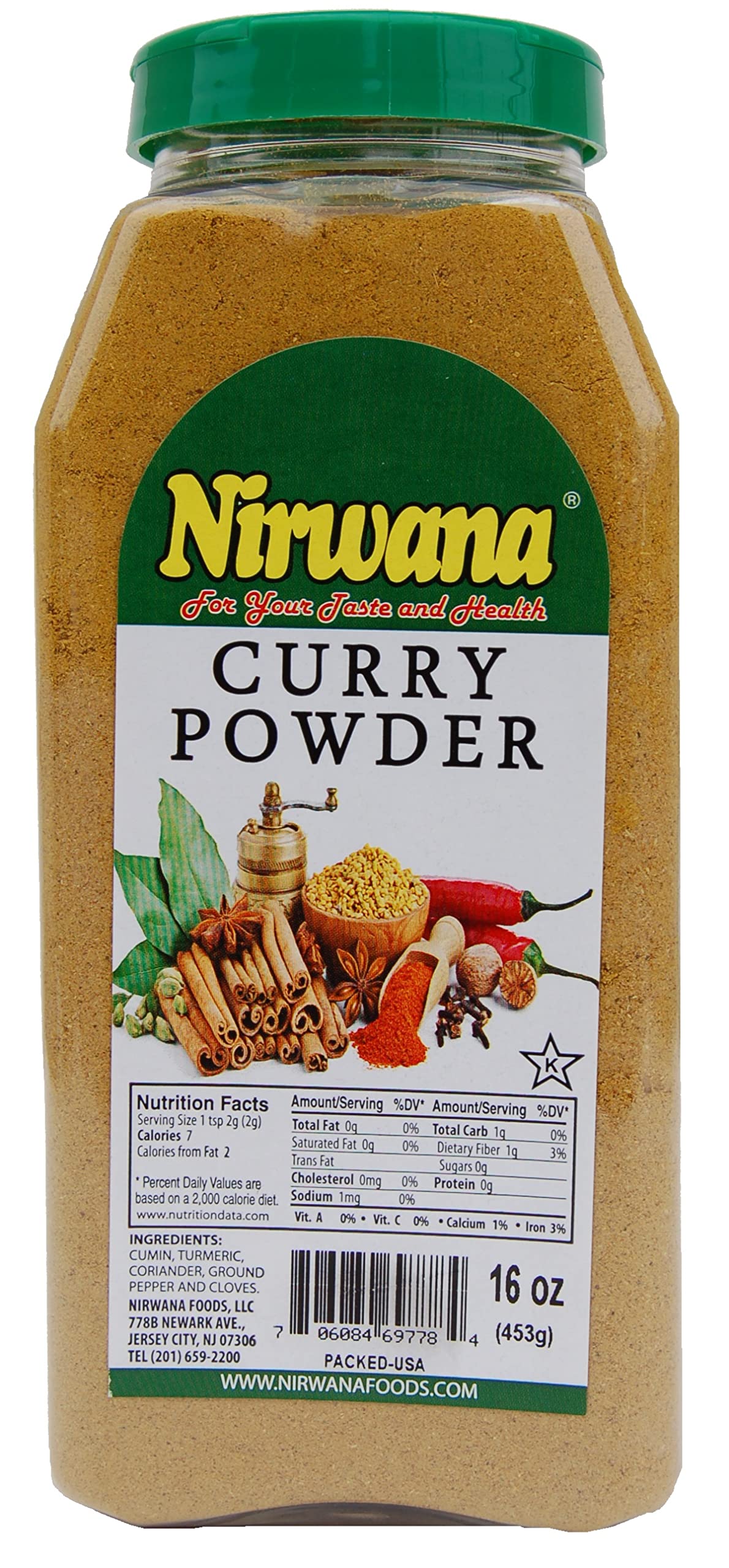 Premium Curry Powder - Gluten-Free, Vegan, and Non-GMO - Perfect for Cooking with Chicken, Shrimp, Tofu, and Vegetables - Adds Flavor to Soups