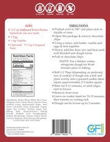 Mom's Place Gluten-Free Chocolate Chip Cookie Mix, Dessert Baking, Easy to Make, Nut, Dairy & Corn Free, 24 Servings, 17.4 oz