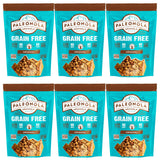 Paleonola Original Grain Free Granola, 10 Oz Resealable Bag (Pack of 6) - Grainless Protein Paleo Granola Blended with Dried Coconut and Cranberries