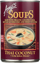 Amy's Organic Soups, Thai Coconut (Tom Kha Phak), 14.1 Ounce