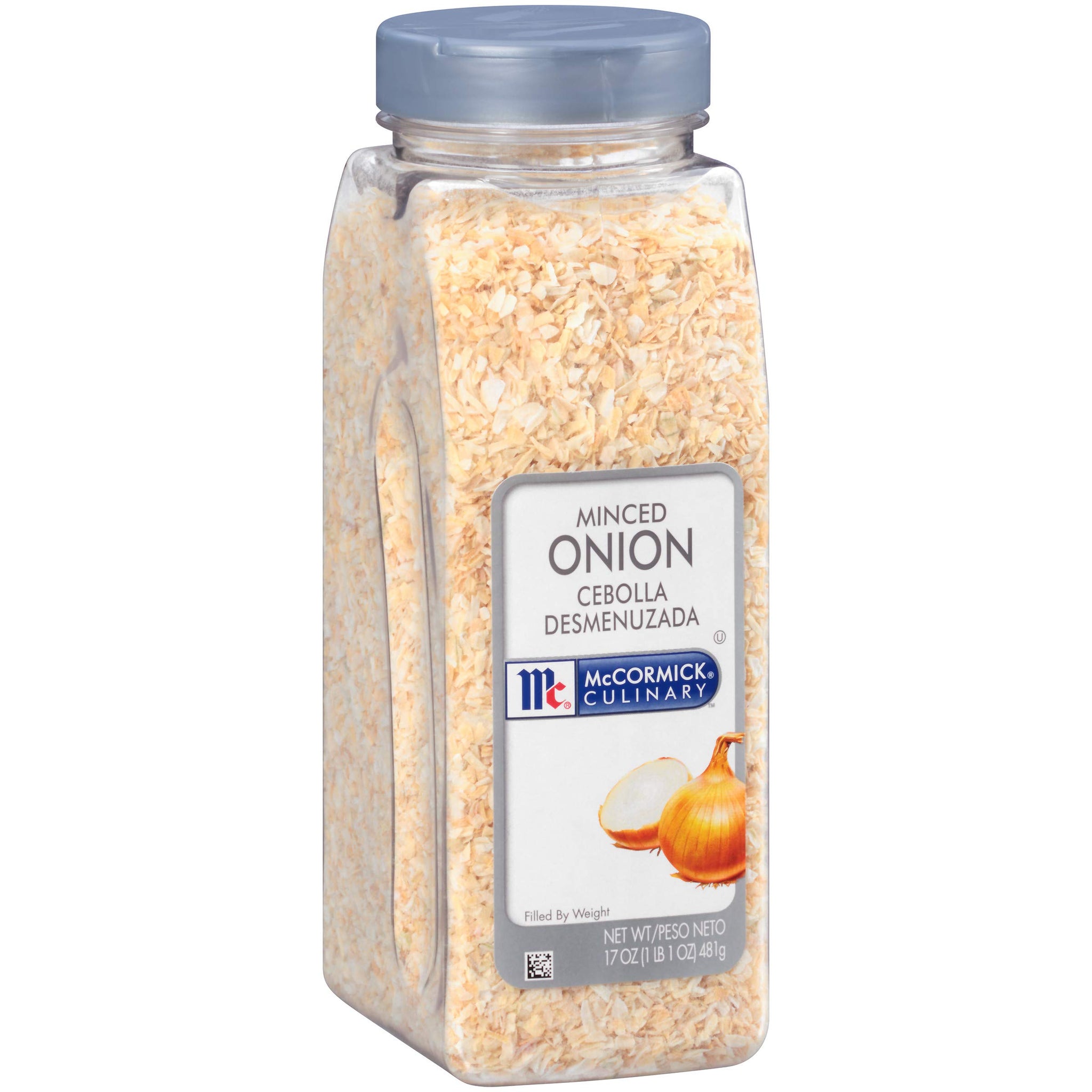McCormick Culinary Minced Onion, 17 oz - One 17 Ounce Container of Dried Minced Onion Flakes, Perfect for Soups, Sauces, Meatballs, Relishes