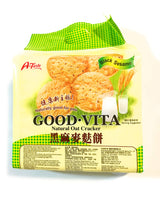 A-Taste Good Vita Black Sesame Natural Oat Cracker 13.3 Oz(2 Pack)