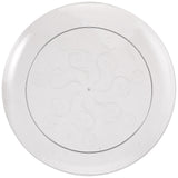 Fineline Settings 20-Piece Savvi Serve Plastic Plate, 7-Inch, Clear