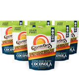 Grandy Organics Super Hemp Blend Coconola Gluten Free Granola - Certified Organic, Keto Certified, Non-GMO, Grain Free, Paleo Friendly, Low Carb