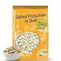 Gourmet Roasted California In Shell Pistachios Salted (24 oz.) Extra Large - Roasted to Perfection - Super Crunchy & Delicious - Farm Fresh Nuts Brand