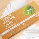 Laundry Detergent Sheets 120 Loads Stain-Fighting Enzymes - Plant Powered Fragrance Microcapsules Eco-Friendly Laundry Soap Sheets - Home or Travel