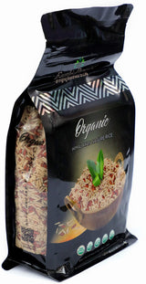 Heritage Gardens Organic Himalayan Nature Rice 32 oz (2 lb) - Rare Heirloom Grain, Single Origin, Non-GMO, Gluten Free, Low-Arsenic - Artisan Mountain Rice