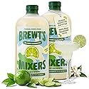 Brewt’s Classic Margarita Mix - Handcrafted Cocktail & Mocktail Mixer with Real Lime Juice, No Additives or Preservatives, Real Ingredients, - Classic