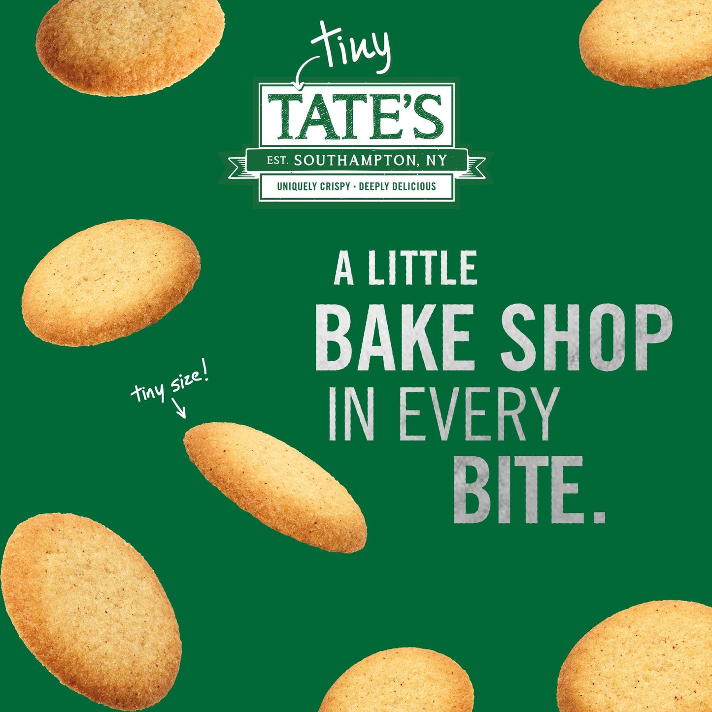 Tate's Bake Shop Tiny Snickerdoodle Cookies, 5.5 oz