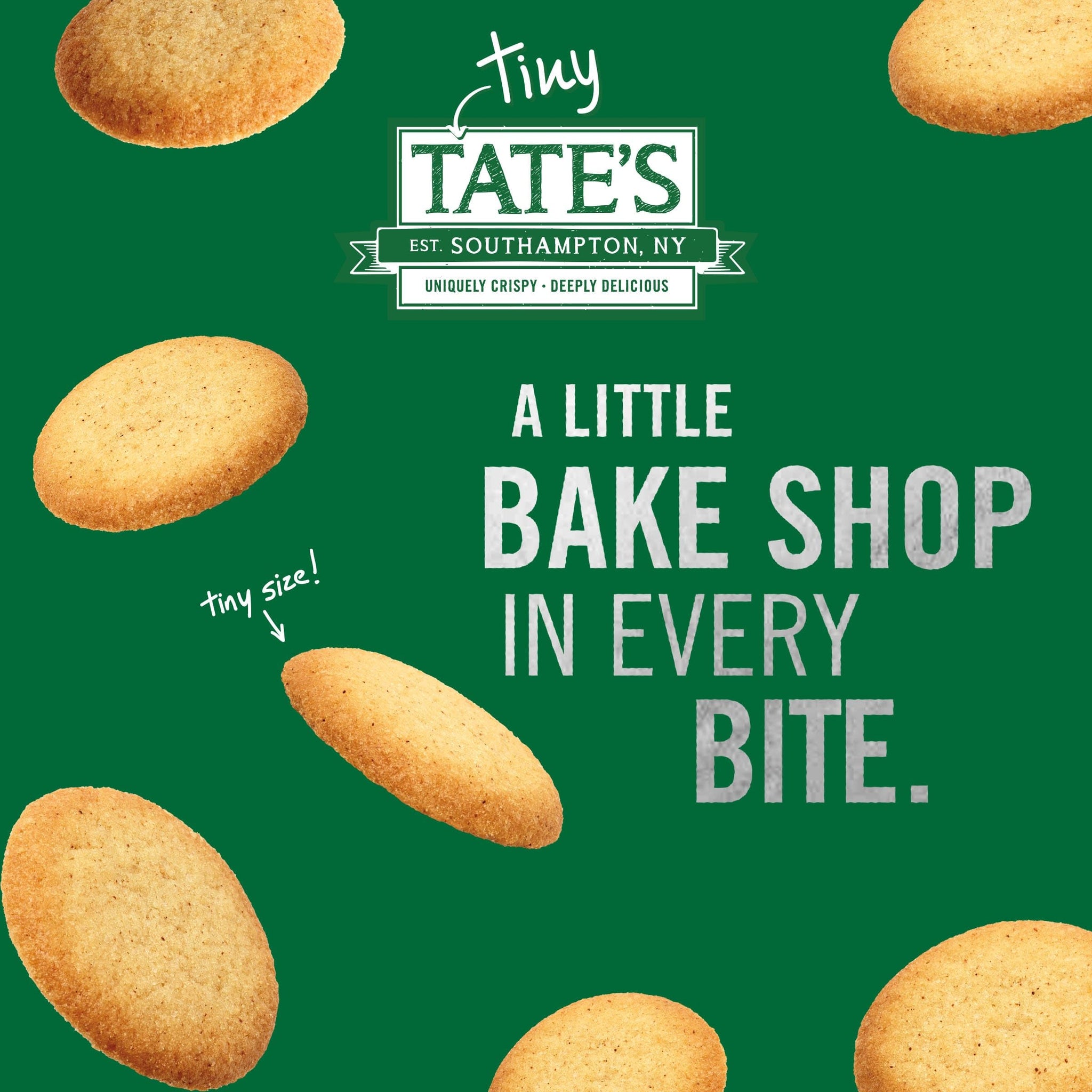 Tate's Bake Shop Tiny Snickerdoodle Cookies, 5.5 oz