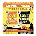 LOVE CORN Variety Pack, Featuring Cheddar & Sweet and Salty, 0.35 oz x 60 Delicious Crunchy Corn Healthy Family Snacks Gluten Free, Kosher, NON-GMO