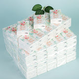 YHNTGB 120 Pack Bible theme facial tissues Individual tissue pack bulk Christian pocket size travel tissue with Floral Pattern for Holiday travel