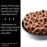 Liberty Bell Milk Chocolate Covered Pretzels, Mini Pretzels Dipped in Milk Chocolate, 12 Ounce Bag (2 Pack)