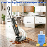 2 Pack Floor Cleaning Solution for Roborock Robot Vacuum and Mop & Wet Dry Vacuum Cleaner, Residue & Streak Free, Pet Safe, Deeply Cleans Various Hard