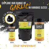 Lane's Garlic² Seasoning Blend, 4 Oz, Garlic and Herb Seasoning with Salt, Onion, Black Pepper, & Turmeric. All Purpose Dry Rub for Cooking Beef
