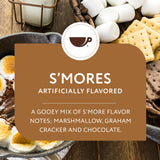 Paramount Roasters S'Mores Flavored Ground Coffee, Medium Roast, 12 Ounce, 1 Bag