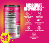 LICK Energy Drink - Razzade, No Sugar, No Crash, Green Tea Caffeine (100mg), with Ginger, Antioxidants and Vitamins A, B6, B12, and C, 7.5oz (6pk)
