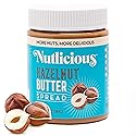 NUTLICIOUS Hazelnut Butter Spread (13 oz), Spreadable Roasted Hazelnuts with Silky-Smooth Texture, Made in the USA, No Palm Oil, 4g of Protein