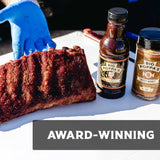 Big Poppa’s Pork BBQ Bundle Flavor System - Pork Injection, Sweet Rub and Classic BBQ Sauce Kit for Ribs, Pork Butt and Brisket - Balanced