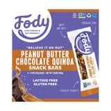 Fody Food Company Peanut Butter Chocolate Quinoa Bar 4 Count, 1.41 OZ