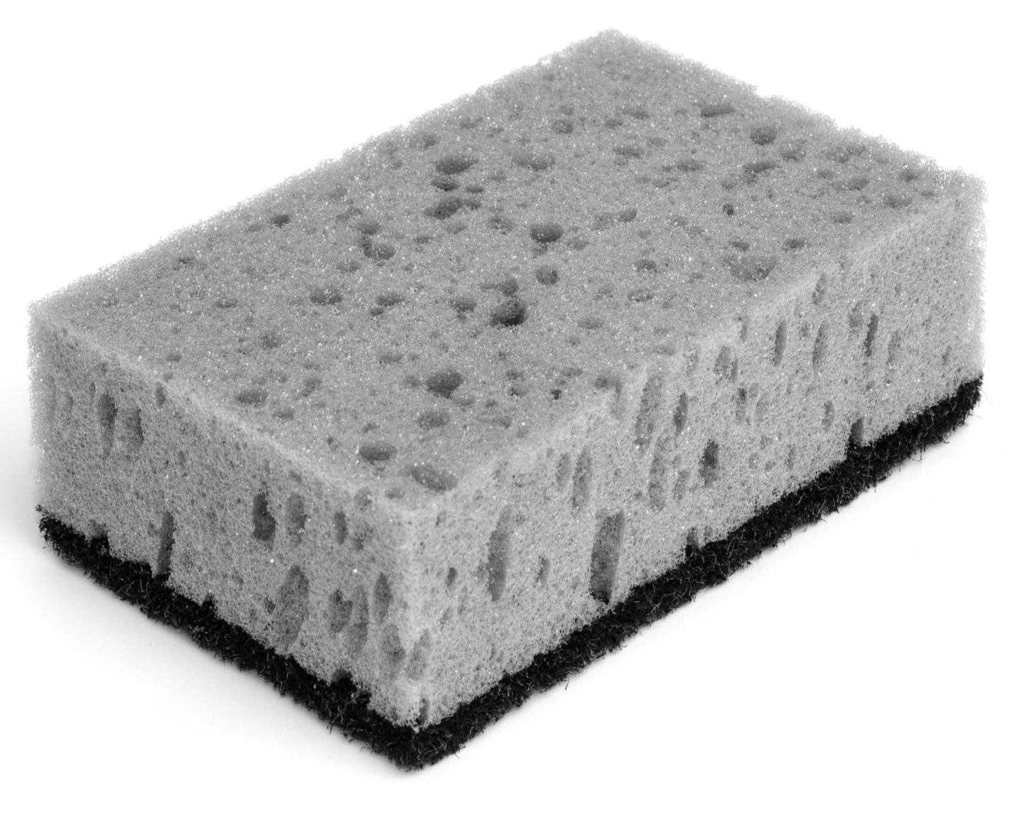Okleen Multi Use Scrub Sponges. Made in Europe (Grey, 18 Pack)