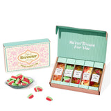 Thoughtfully, Mother’s Day Gummies Sweet Gift Box, Includes Gummy Bears, Sour Watermelon, Sour Peach Rings, Sour Peach Gummies & Fruit Gummies, Candy