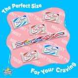 Atkinson's Jumbo Mint Twists - Peppermint Red & White Candy - Gluten Free, Kosher, Vegan - 0.7 oz. Candy Sticks - 52 Piece Jar
